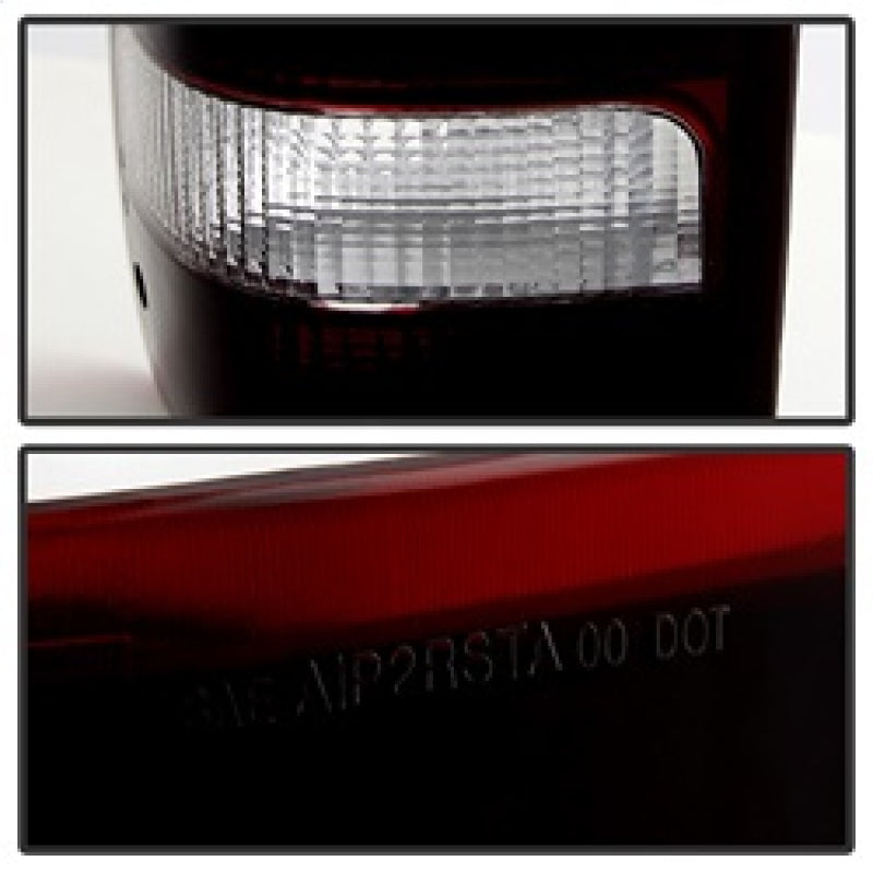 SPYDER 9030574 FITS:xTune Ford Ranger 93-97 OE Style Tail Lights Red Smoked ALT-JH-FR93-OE-RSM Tail Lights