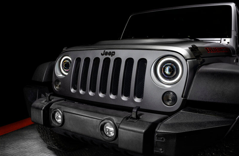 ORACLE Lighting 5876-023 FITS: 0718 Jeep Wrangler JK Oculus 7in Switchback BiLED Projector Headlights Light Bars & Cubes