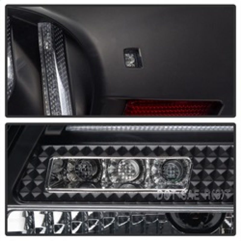 SPYDER 5082596 FITS: 07-11 Lexus GS 350 LED Tail Lights Black ALT-YD-LGS06-LED-BK Tail Lights