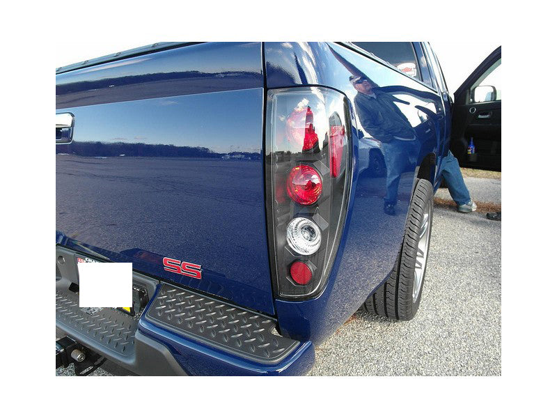 SPYDER 5001412 FITS: Chevy Colorado 04-13/GMC Canyon 04-13 Euro Style Tail Lights Black ALT-YD-CCO04-BK Tail Lights
