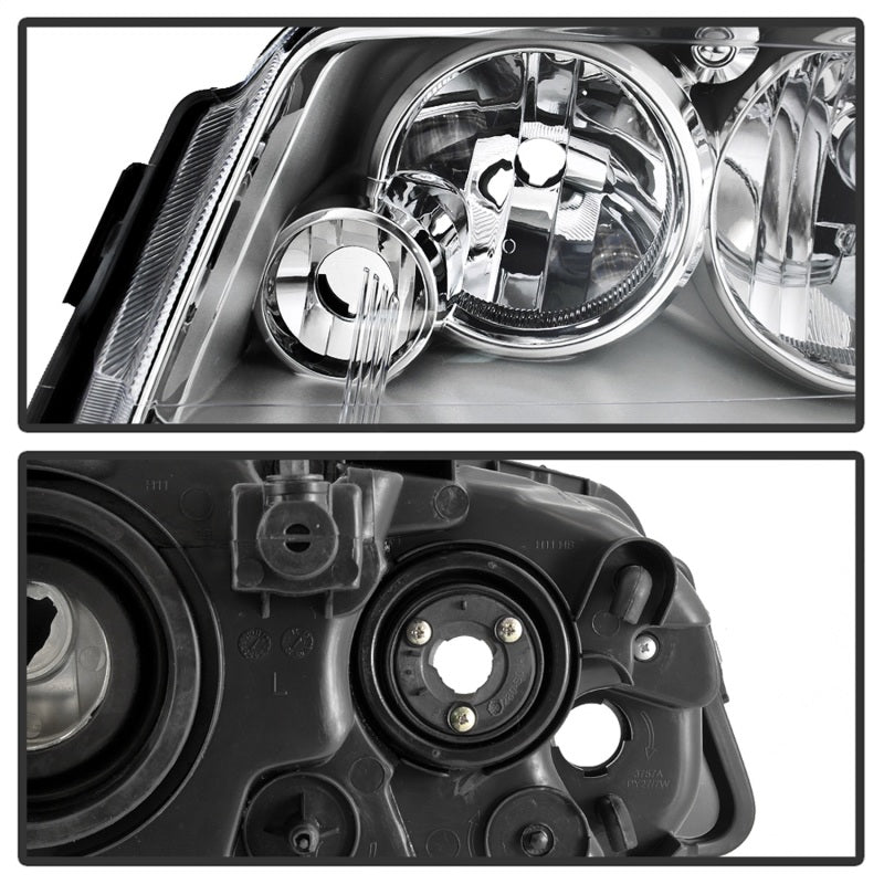 SPYDER 9042508 FITS:xTune 11-17 Dodge Grand Caravan OEM Style Headlights Chrome (HD-JH-CHRTC08-AM-C) Headlights