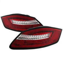Load image into Gallery viewer, SPYDER 5083173 FITS: Porsche 987 Cayman 06-08 / Boxster 05-08 LED Tail Lights Red Clear ALT-YD-P98705-LED-RC Tail Lights