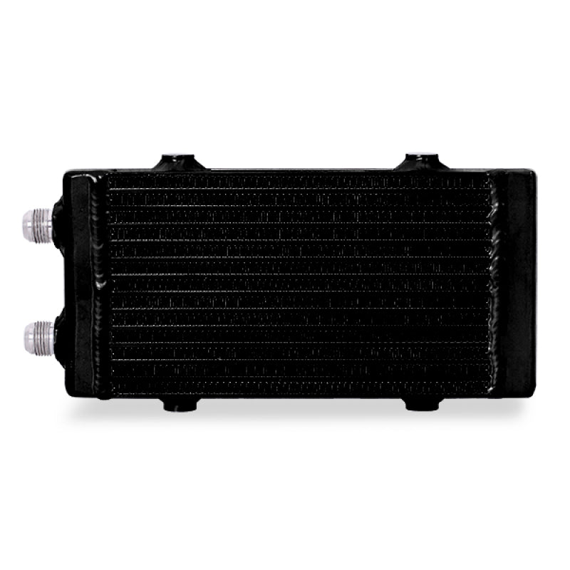 Mishimoto MMOC-DP-SBK FITS: Oil Coolers FITS: Universal Small Bar and Plate Dual Pass Black Oil Cooler Oil Coolers