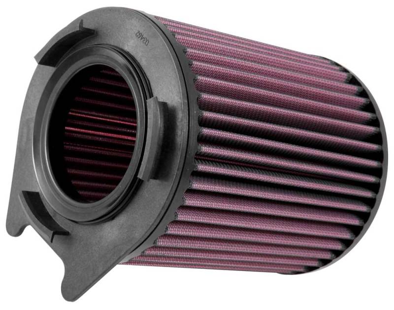 K&N Engineering E-0661 FITS:K&N Replacement Round Straight Air Filter for 14-15 Mercedes Benz A45/CLA45/GLA45 AMG 2.0L Air Filters Drop In