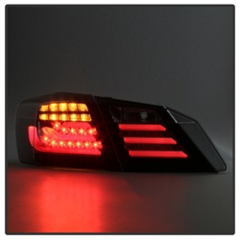 SPYDER 5082053 FITS: Honda Accord 2013-2015 4DR LED Tail Lights Black ALT-YD-HA13LED-LED-BK Tail Lights