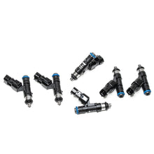 Load image into Gallery viewer, DeatschWerks 17U-06-0650-6 FITS: 03-15 350z/370z G35/G37 04-05 GTI R32 / NEO RB25DET 98-02 650cc Top Feed Injectors Fuel Injector Sets 4Cyl