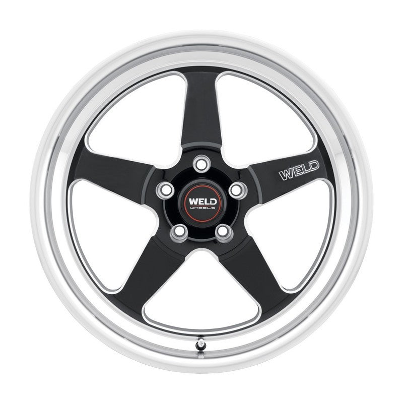 Weld S1557C067N21 FITS: S155 17x5 Ventura Drag 5x114.3 ET-21 BS2.18 Gloss BLK MIL DIA 78.1 Wheels Cast