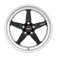 Load image into Gallery viewer, Weld S15570067P50 FITS: S155 17x10 Ventura Drag 5x114.3 ET50 BS7.50 Gloss BLK MIL DIA 78.1 Wheels Forged