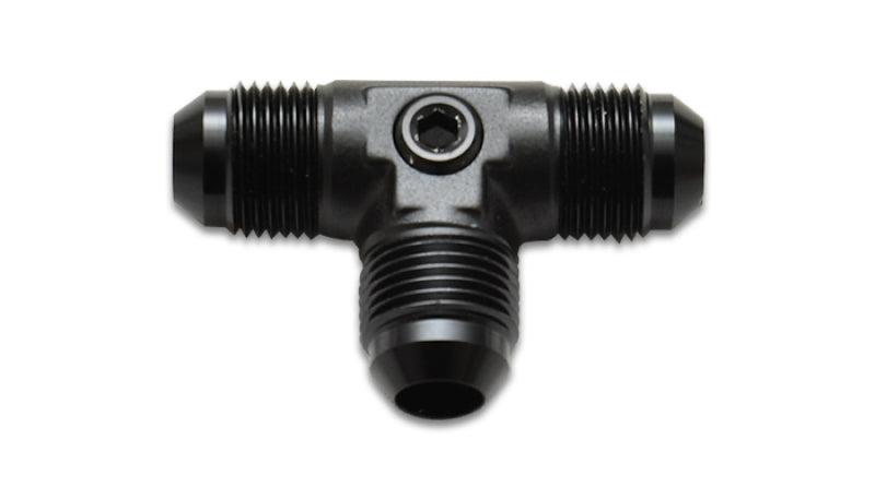 Vibrant 16548 FITS: -8AN to -8AN Male Tee Adapter Fitting with 1/8in NPT Port Fittings