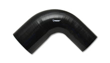 Load image into Gallery viewer, Vibrant 2781 FITS: 4 Ply Reinforced Silicone 90 degree Transition Elbow 2.5in I.D. x 2.75in I.D. (BLACK) Silicone Couplers &amp; Hoses
