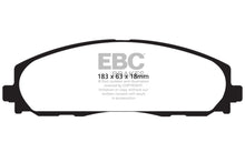 Load image into Gallery viewer, EBC ED91888 FITS: 2016+ Chrysler Pacifica (Ru) 3.6L Extra Duty Front Brake Pads Brake Pads Performance