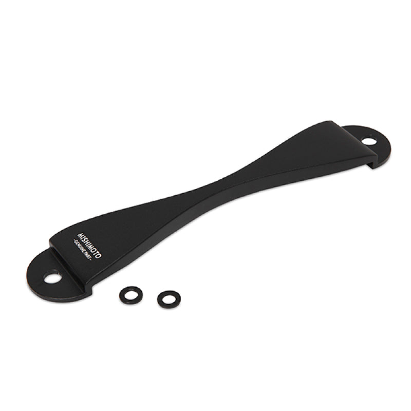 Mishimoto MMTD-SUB-BK FITS: Battery Tiedowns FITS: Subaru CNC Battery Tie-Down Black Battery Tiedowns