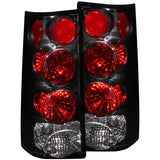 ANZO 211148 FITS: 1996-2002 GMC Savana Taillights Black Tail Lights