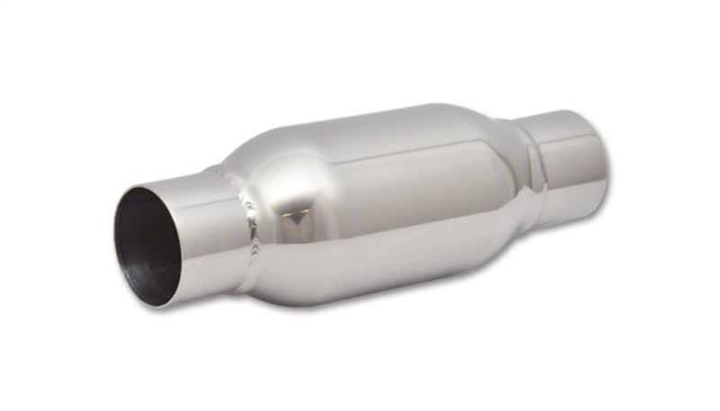Vibrant 1792 FITS: SS Resonator (Standard Design) 2.5in inlet/outlet x 12in long Resonators