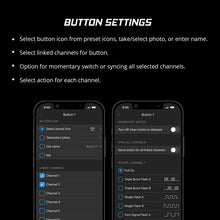 Load image into Gallery viewer, XKGLOW XK-CMD-KIT FITS:XK Glow XKcommand Bluetooth Switch Panel for Lights 12V Accessory Offroad Switch Panels