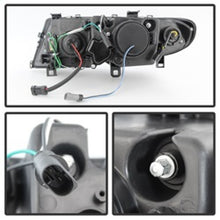 Load image into Gallery viewer, SPYDER 5031877 FITS: BMW E46 3-Series 02-05 4DR Projector Headlights 1PC 3D Halo Blk PRO-YD-BMWE4602-4D-3DDRL-BK Headlights