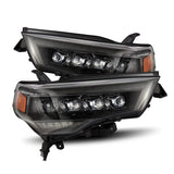 AlphaRex 880810 FITS: 14-22 Toyota 4Runner (2021 Req. Conv) NOVA LED Proj HL Alpha-Blk Actv Lgt Seq. Sig + SB DRL Headlights