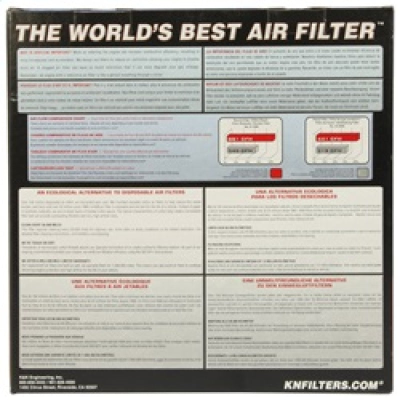 K&N Engineering E-0664 FITS:K&N Replacement Round Air Filter for 13-14 Audi RS6/RS7 4.0L V8 Air Filters Drop In