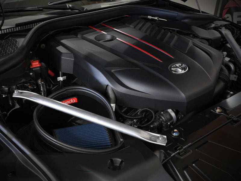 aFe 56-10015R FITS: Takeda Intakes Stage-2 AIS w/ Pro 5R Media 20-22 Toyota GR Supra (A90) L6-3.0L (t) B58 Cold Air Intakes