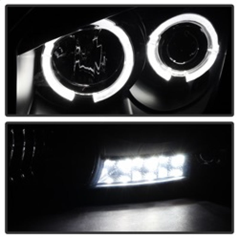 SPYDER 5078391 FITS: Dodge Ram 1500 06-08 06-09 Projector Headlights LED Halo LED Blk Smke PRO-YD-DR06-HL-BSM Headlights