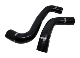 Torque Solution TS-SU-420BK FITS: 08-14 Subaru WRX / 08-18 STI / 09-13 Forester XT Silicone Radiator Hose Kit Black Radiator Hoses