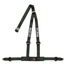 Load image into Gallery viewer, SPARCO 04608BV1NR FITS:Sparco Belt 2 Inch Black 3Pt Bolt-In Seat Belts &amp; Harnesses