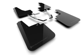 Rally Armor MF116-UR-BLK-GRY FITS: 24-25 Subaru Crosstrek (Wilderness Only) Black UR Mud Flap W/Grey Logo-No Drilling Req Mud Flaps