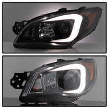 Load image into Gallery viewer, SPYDER 5083920 FITS: Subaru WRX 2006-2007 Projector Headlights Halogen Only Black PRO-YD-SWRX06-LBDRL-BK Headlights