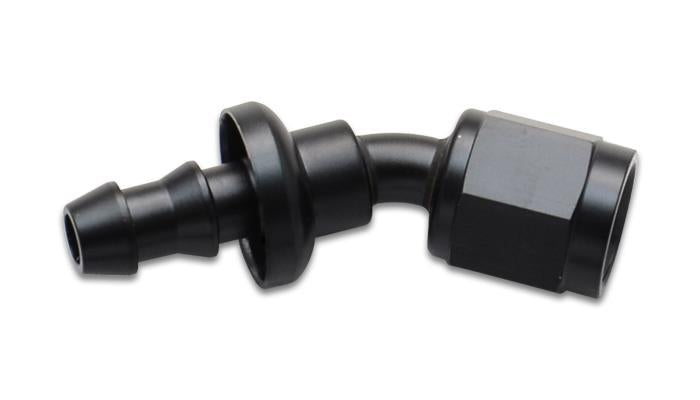 Vibrant 22310 FITS: Push-On 30 Degree Hose End Elbow FittingSize -10AN Fittings