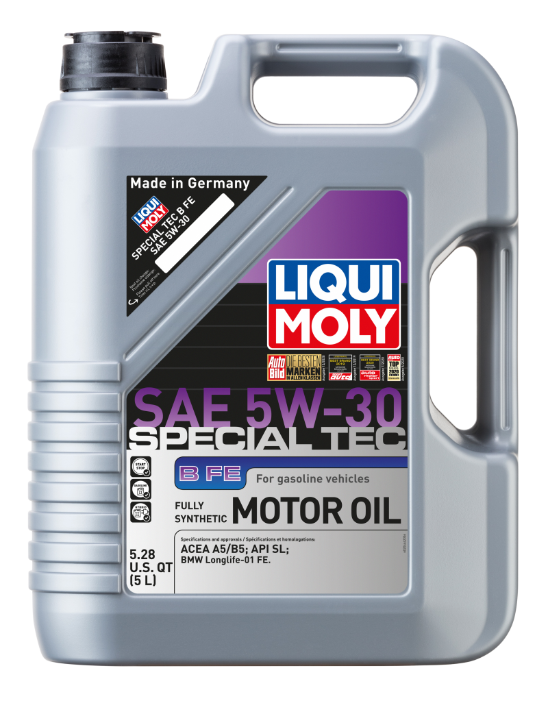 LIQUI MOLY 20444 FITS: 5L Special Tec B FE Motor Oil SAE 5W30 Motor Oils