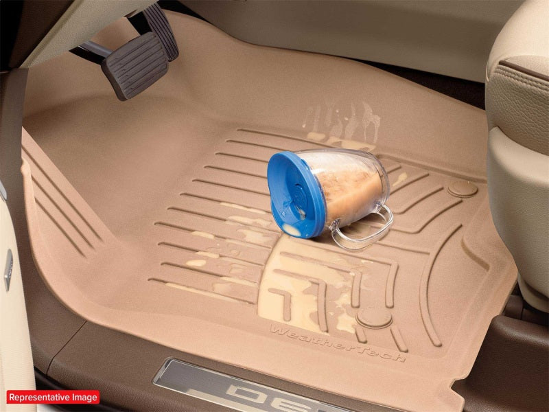 WeatherTech 22-24 Ioniq 5 Front Over The Hump FloorLiner HP - Black FITS: Hyundai - WET4417201IM