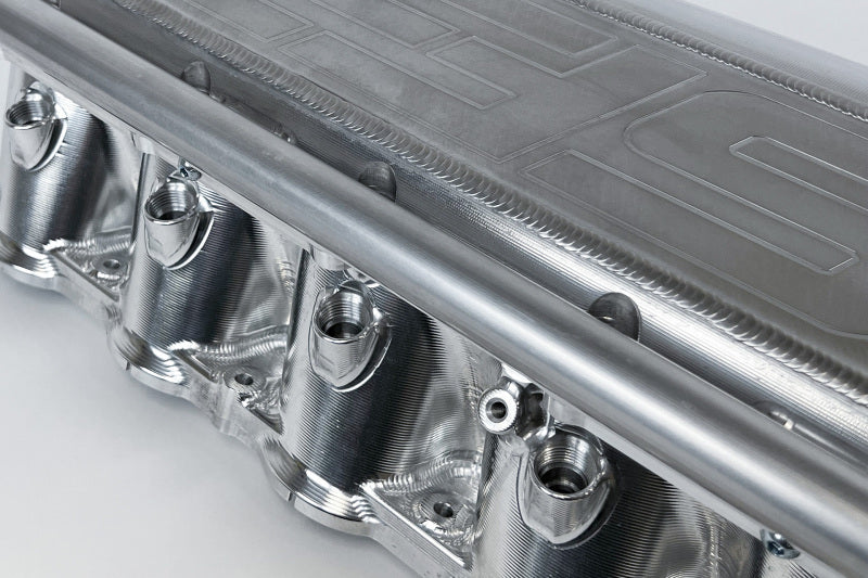 CSF 8400 FITS: Gen 2 B58 Race X Charge-Air-Cooler Manifold Raw Billet Aluminum Finish Intercoolers