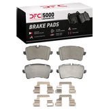 DFC 14-18 Audi A7 Quattro Rear 5000 Advanced Ceramic Brake Pads and Hardware Kit