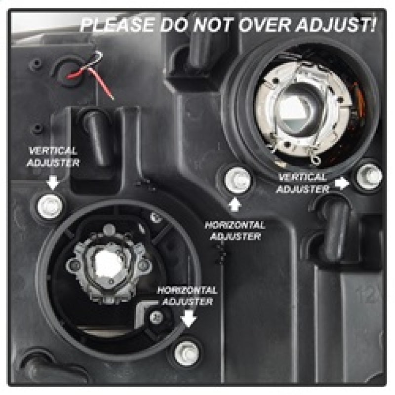 SPYDER 5084811 FITS: 09-16 Dodge Ram 1500 Version 2 Headlights Light Bar DRL Black PRO-YD-DR09V2-LBDRL-BK Headlights