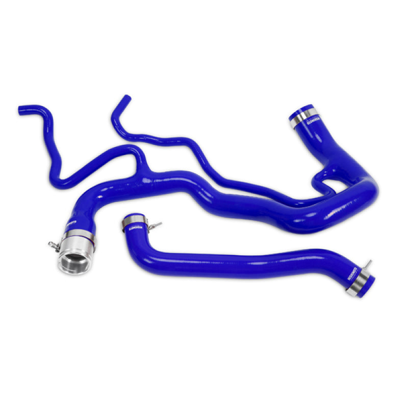 Mishimoto MMHOSE-DMAX-11BL FITS: Hoses FITS: 11+ Chevrolet Duramax 6.6L Blue Silicone Coolant Hose Kit Hoses