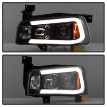 Load image into Gallery viewer, SPYDER 5085245 FITS: Dodge Charger 06-10 Projector Headlights LED Light Bar Black PRO-YD-DCH05V2-LB-BK Headlights