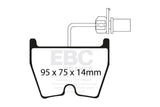 EBC DP51513NDX FITS: 06-09 Audi RS4 4.2 (Cast Iron Rotors) Bluestuff Front Brake Pads Brake Pads Racing