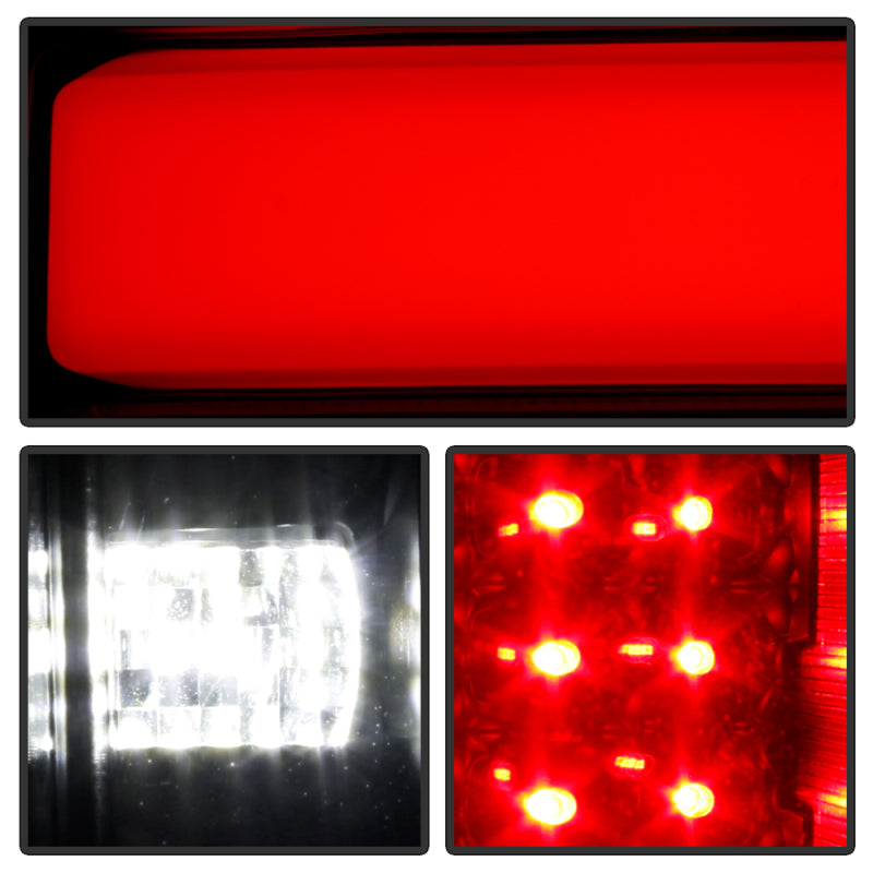 SPYDER 5088550 FITS: 18-20 Ford F150 w/ Rear Blind Spot LED Tail Lights Black (ALT-YD-FF15018BS-LED-BK) Tail Lights