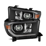 AlphaRex 880829 FITS: 07-13 Toyota Tundra/08-17 Sequoia G2 PRO-Series Projector Headlights Black -NO Lvl Adjuster Headlights