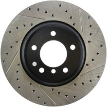 Load image into Gallery viewer, Stoptech 127.34093L FITS:StopTech 07-09 BMW 335 (E90/E92/E93) Slotted &amp; Drilled Left Front Rotor Brake Rotors Slot &amp; Drilled