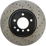 Stoptech 127.34093L FITS:StopTech 07-09 BMW 335 (E90/E92/E93) Slotted & Drilled Left Front Rotor Brake Rotors Slot & Drilled