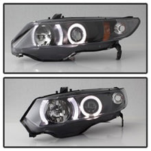 Load image into Gallery viewer, SPYDER 5010780 FITS: Honda Civic 06-08 2Dr Projector Headlights LED Halo Black High H1 Low H1 PRO-YD-HC06-2D-HL-BK Headlights