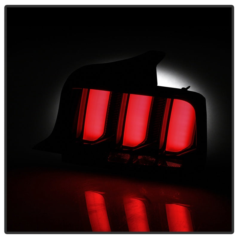 SPYDER 5086709 FITS: 05-09 Ford Mustang (White Light Bar) LED Tail Lights Smoke ALT-YD-FM05V3-LED-SM Tail Lights