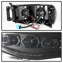 Load image into Gallery viewer, SPYDER 5078384 FITS: Dodge Ram 1500 02-05 03-05 Projector Headlights LED Halo LED Blk Smke PRO-YD-DR02-HL-BSM Headlights