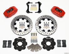 Load image into Gallery viewer, Wilwood 140-8528-DR FITS: Dynapro Radial Front Kit 12.19in Drilled Red Mini Cooper Big Brake Kits