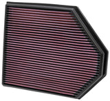 K&N Engineering 33-2465 FITS:K&N Replacement Air Filter for 11-12 BMW X3 3.0L L6 Air Filters Drop In