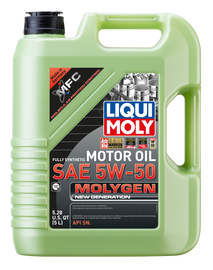 LIQUI MOLY 20310 FITS: 5L Molygen New Generation Motor Oil SAE 5W50 Motor Oils