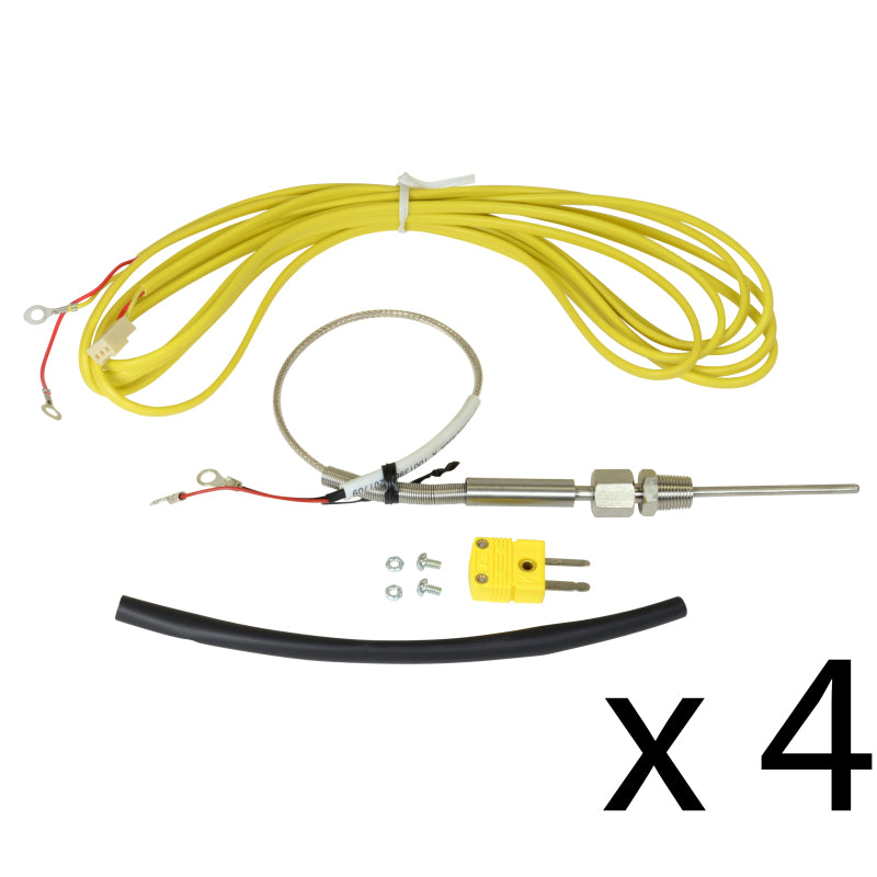 AEM 30-2068-4 FITS: Single K-Type Thermocouple Kit 4 Pack Wiring Connectors