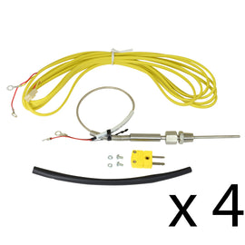 AEM 30-2068-4 FITS: Single K-Type Thermocouple Kit 4 Pack Wiring Connectors