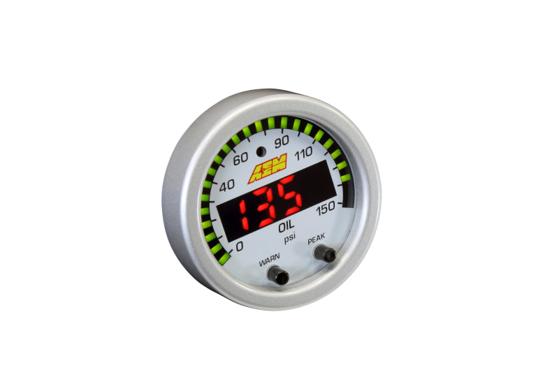 AEM 30-0307 FITS: X-Series 0-150 Oil Pressure Gauge Kit Gauges